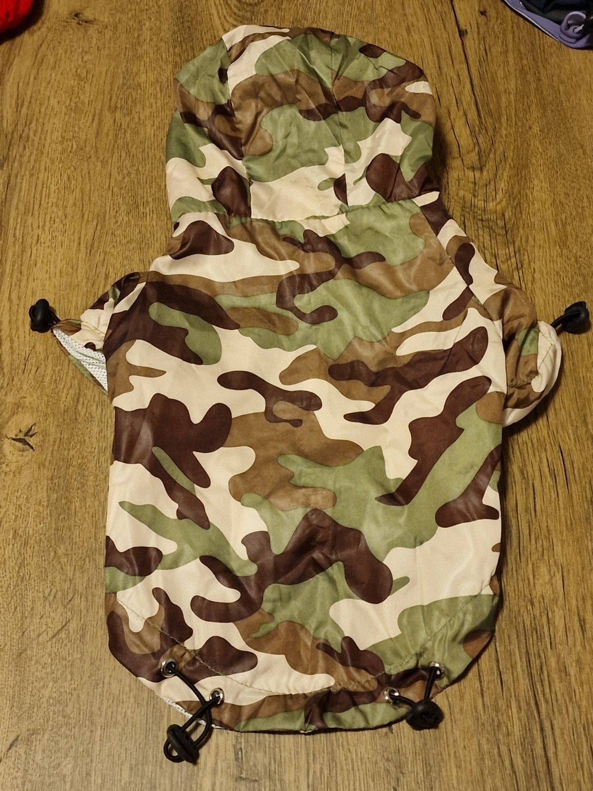 ZGAN Camouflage Regenjas, Ophalen, Zo goed als nieuw, Hondenjas