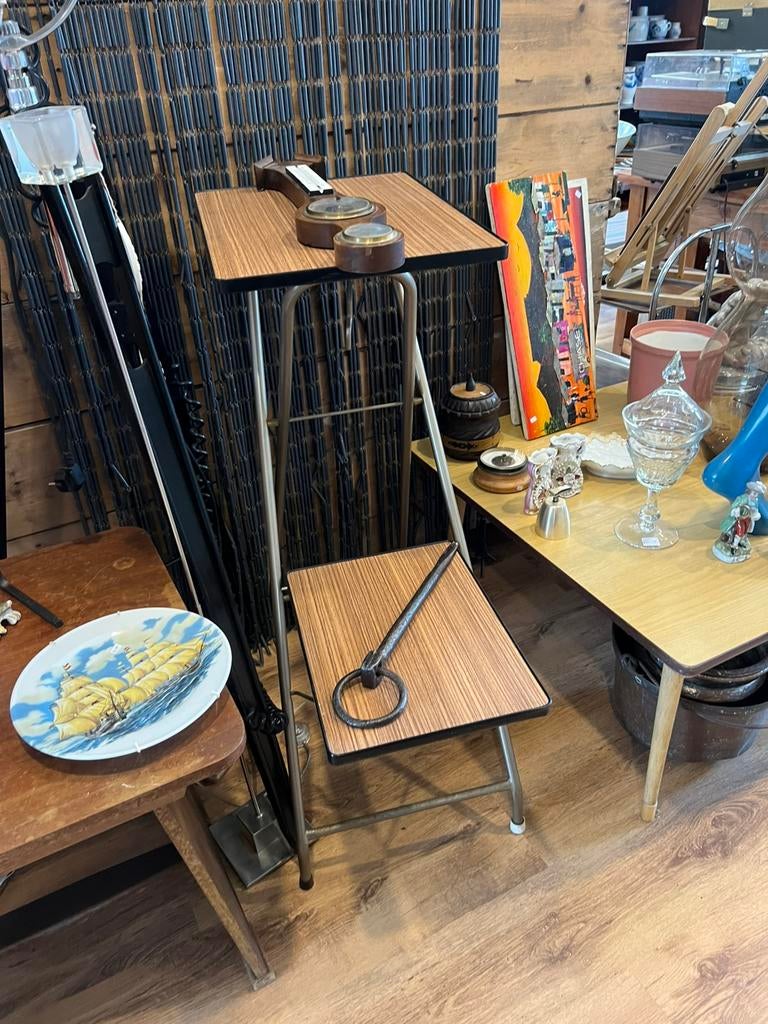 Salon, bijzet , decoratie, bambou tafeltjes, Ophalen of Verzenden