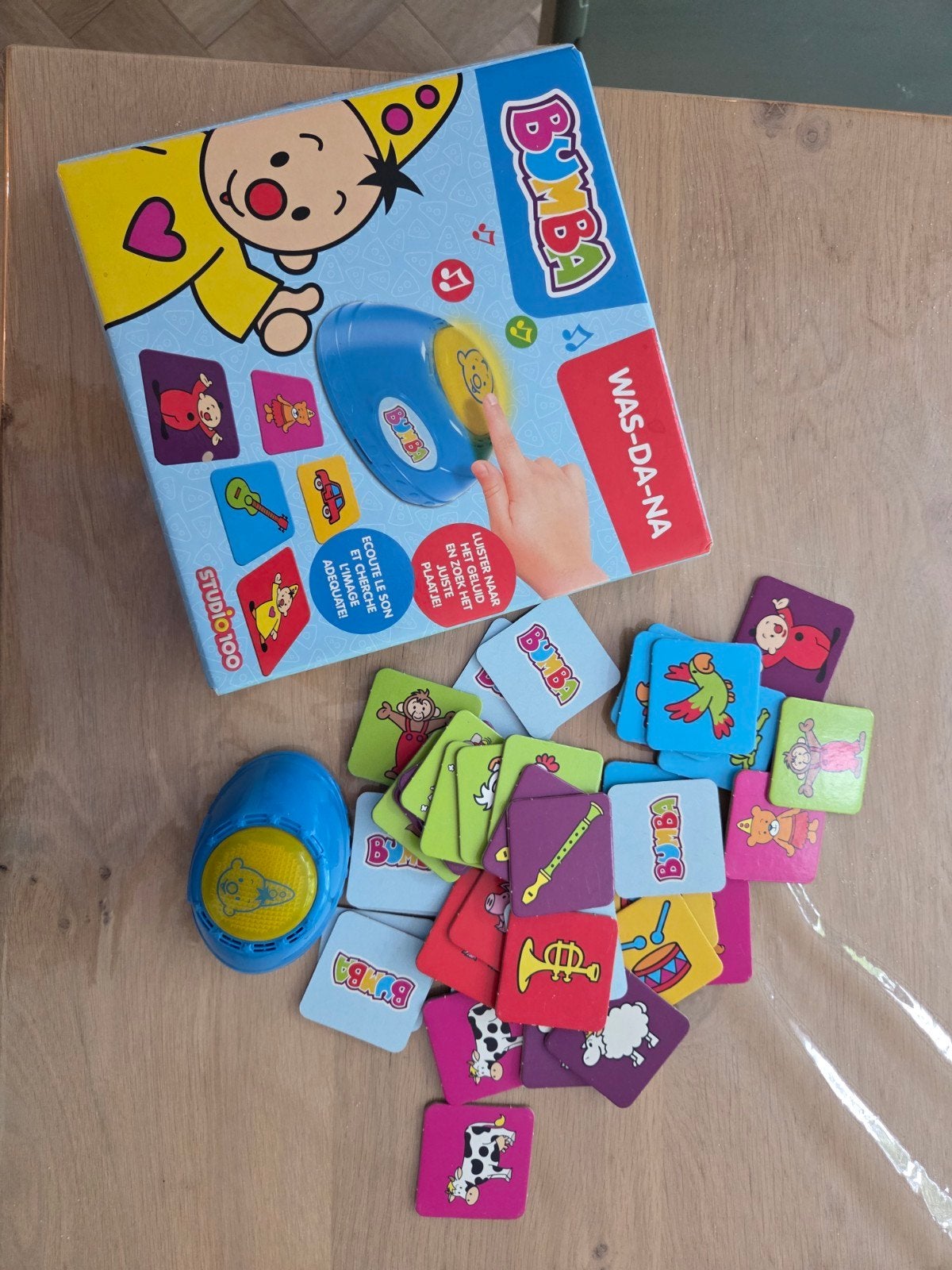 Bumba geluiden spel Was da na, Ophalen, Zo goed als nieuw
