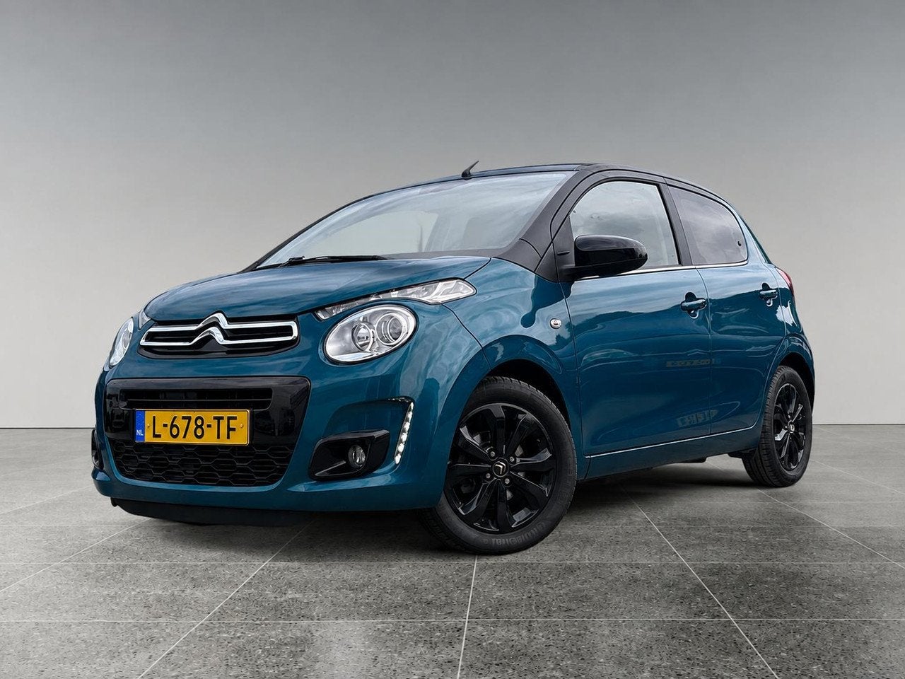 Citroën C1 Airscape Shine 1.0 e-VTi 72pk | CABRIODAK ZWART, Auto's, Dealer onderhouden, Gebruikt, Cabriolet, C1
