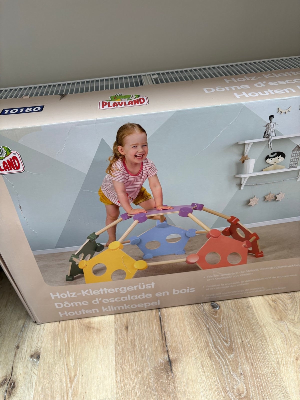 Houten klimkoepel voor kinderen - Playland, Kinderen en Baby's, Speelgoed | Houten speelgoed, Ophalen, Nieuw