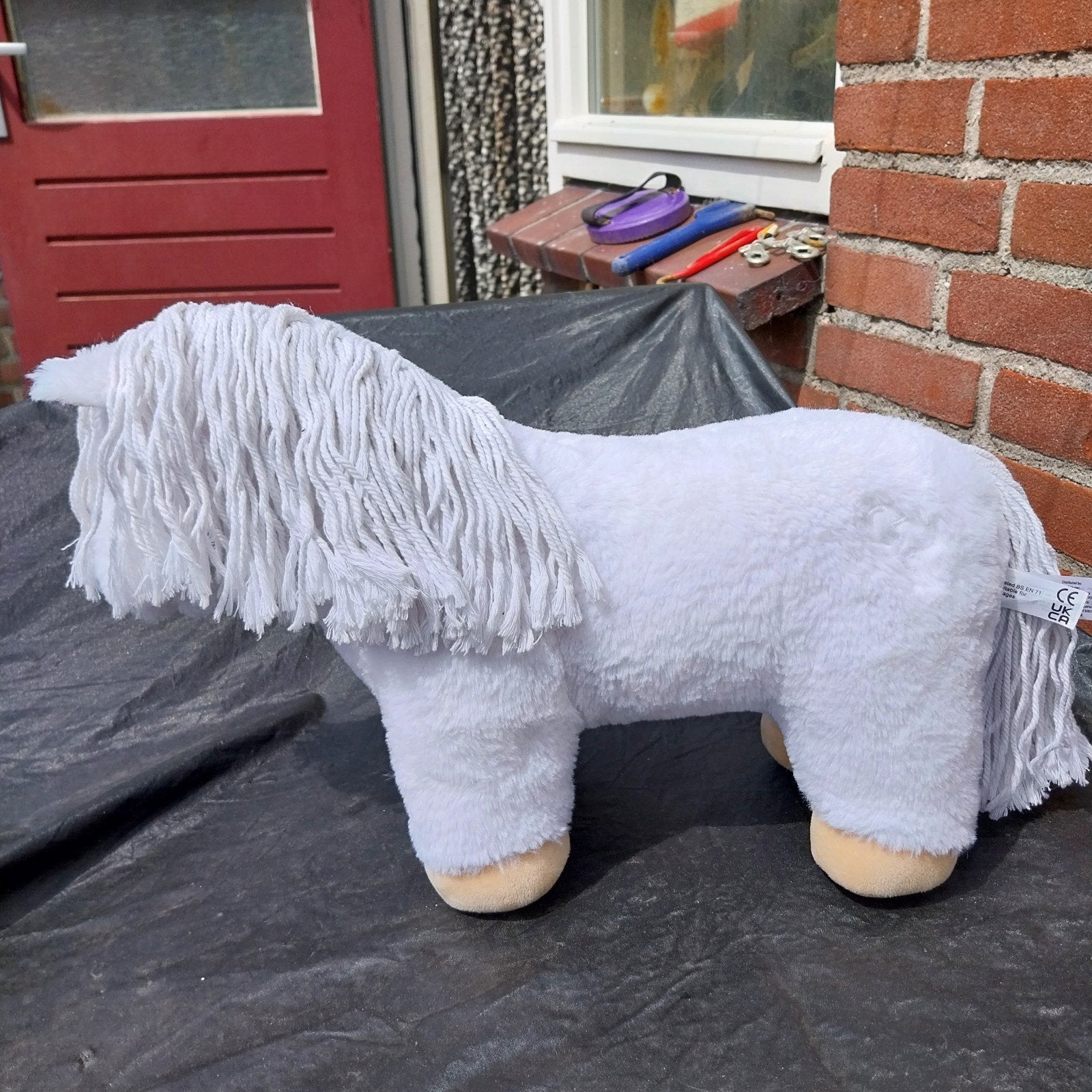 Crafty pony met luxe deken set, Kinderen en Baby's, Speelgoed | Knuffels en Pluche, Ophalen of Verzenden, Zo goed als nieuw, Paard