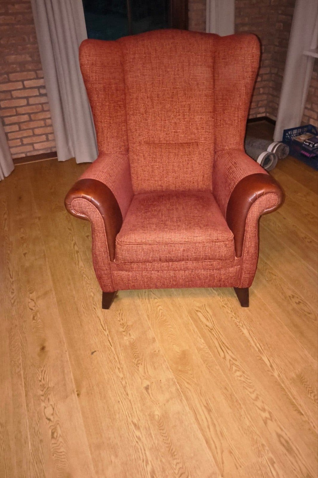 Zeer fijne stevige stoel met goed zitcomfort, Ophalen, Gebruikt, Klassiek, Comfortabel, 75 tot 100 cm