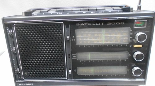 Grundig satellit 2000 speelt prima, oogt meer dan netjes.., Ophalen of Verzenden, Zo goed als nieuw