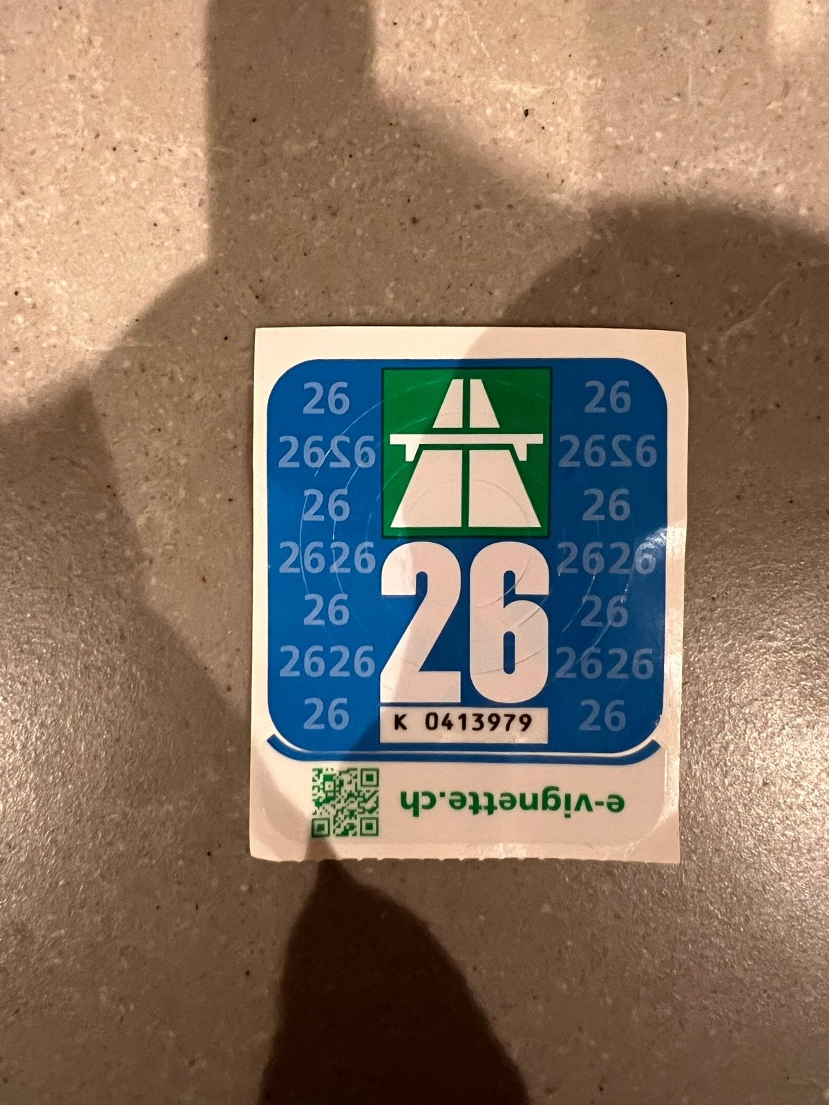Zwitserlandvignet 2026 met aankoopbon izgst, Tickets en Kaartjes