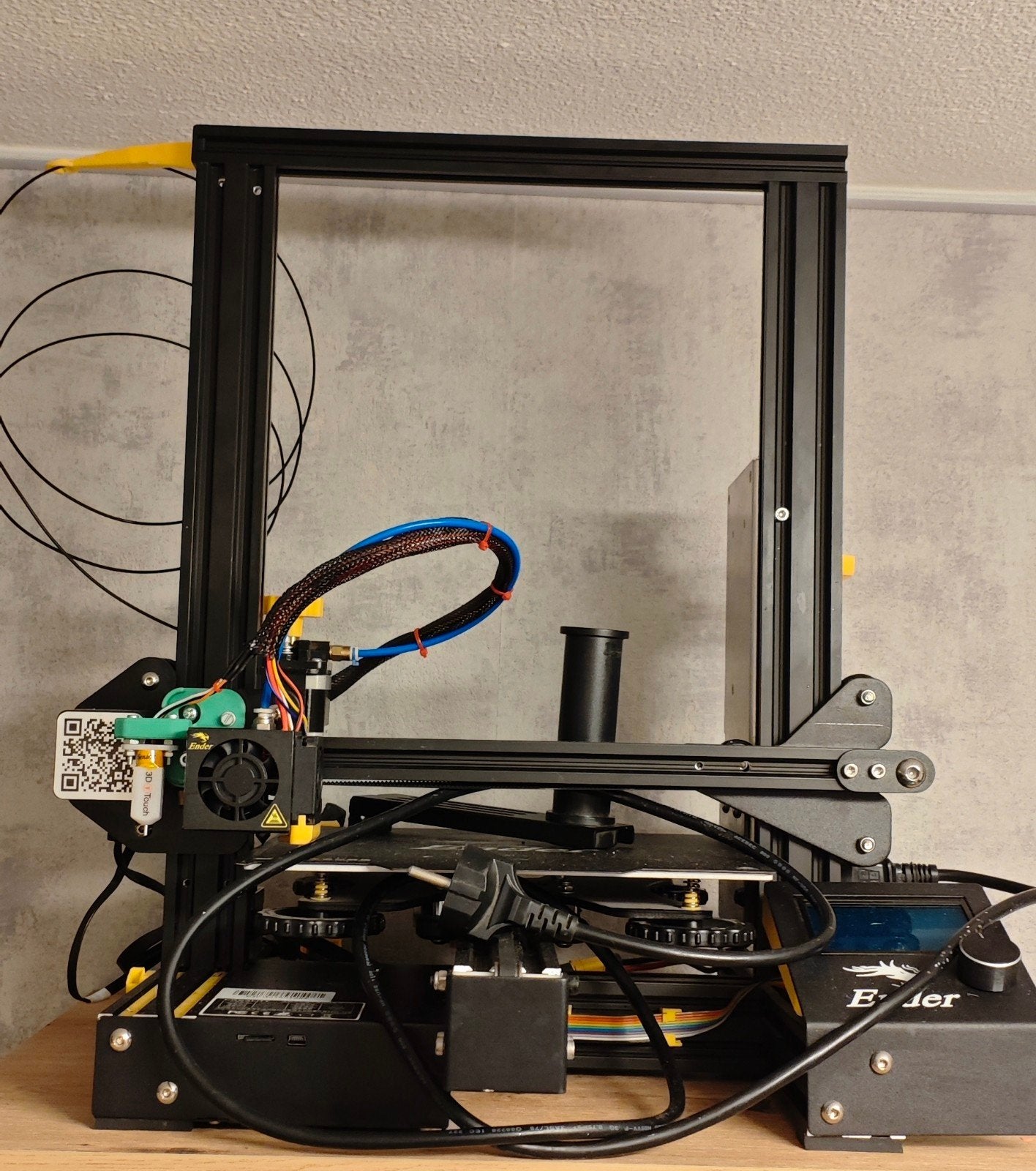 Creality Ender 3 Pro met BLTouch, stille FYSETC Cheetah V1.2, Ophalen, Zo goed als nieuw, Creality ender 3 pro, Filament
