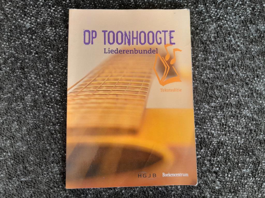 Op Toonhoogte - Liederenbundel HGJB, Boeken, Ophalen of Verzenden, Gelezen