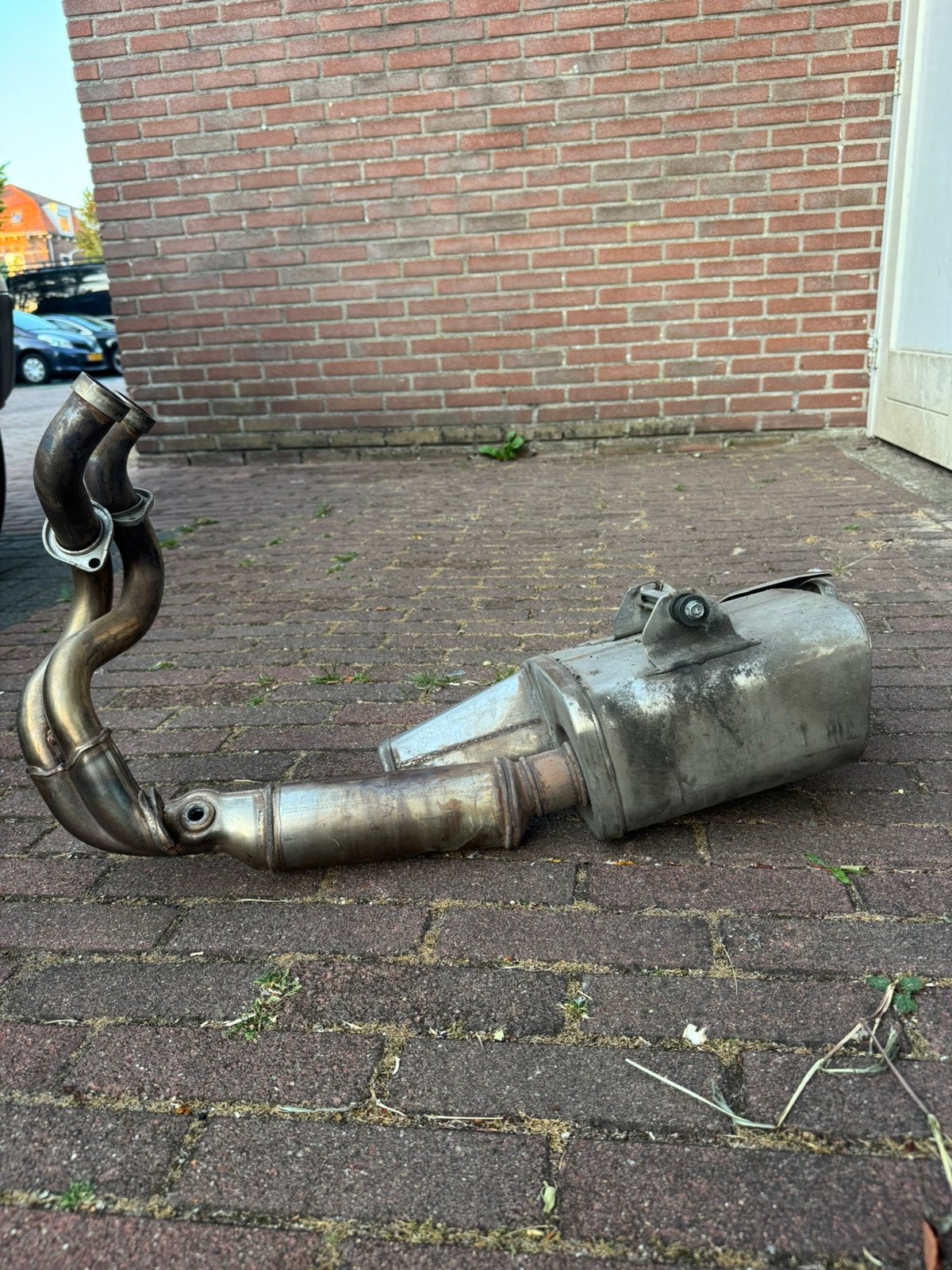 Orginele motor uitlaat van Kawasaki Z650, Ophalen, Gebruikt