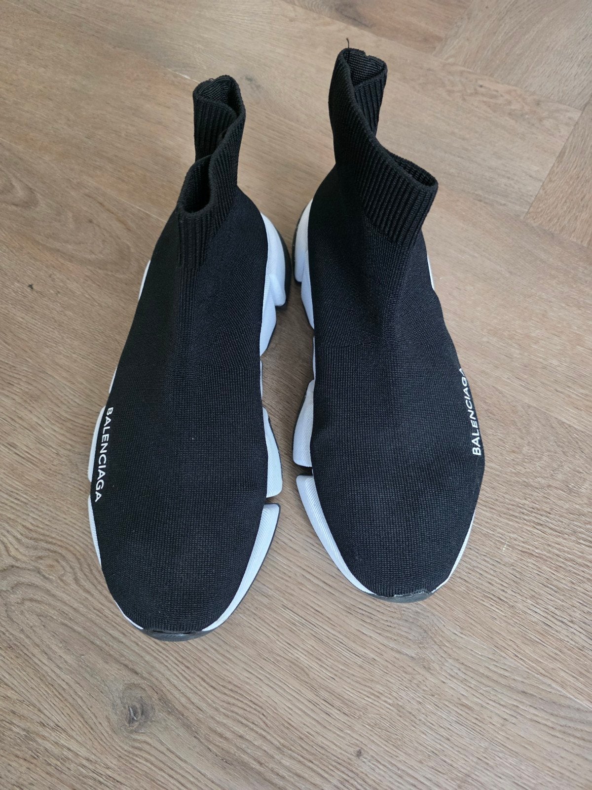 Balenciaga heren schoenen (1 op 1) - Zwart/Wit - Maat 43, Ophalen of Verzenden, Gedragen, Zwart