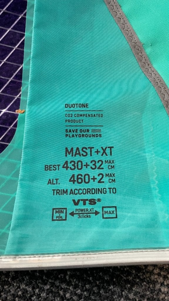 Duotone S_Pace 6.6, Watersport en Boten, Niet ingevuld, Niet ingevuld, Niet ingevuld