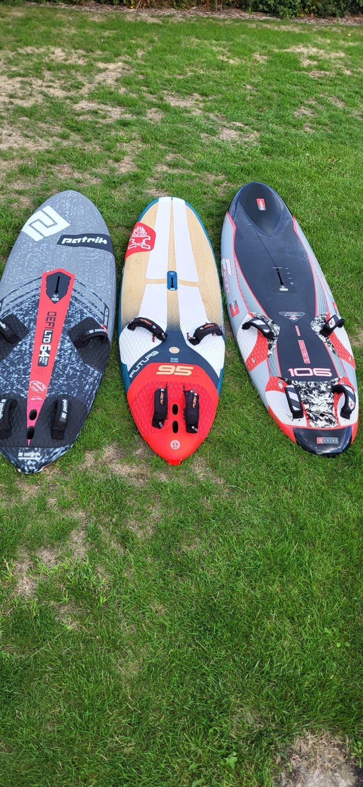 Te koop futura wood 95 liter Patrick D 64 .defi 103 l  enz, Watersport en Boten, Ophalen of Verzenden, Zo goed als nieuw, Plank
