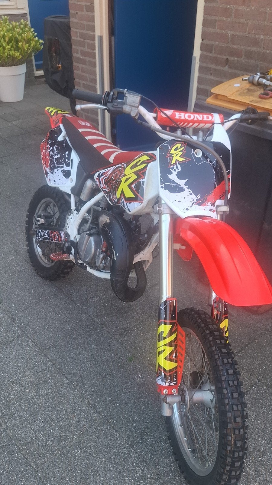 honda cr80, 6 versnellingen, Honda, Zo goed als nieuw, 83 cc