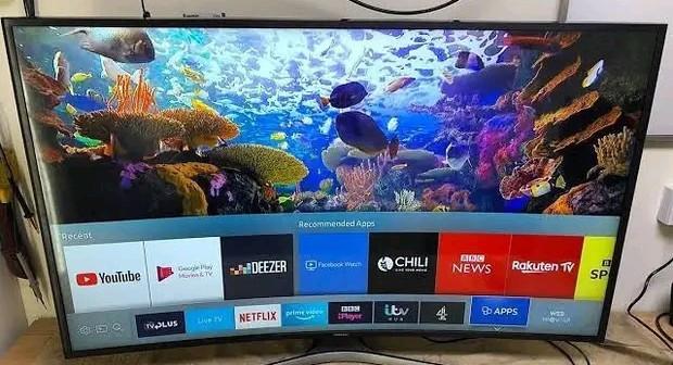 SAMSUNG SMART TV -  48 INC - YOUTUBE ️️️, Audio, Tv en Foto, Televisies, Gebruikt, 50 Hz, Ophalen of Verzenden, Samsung