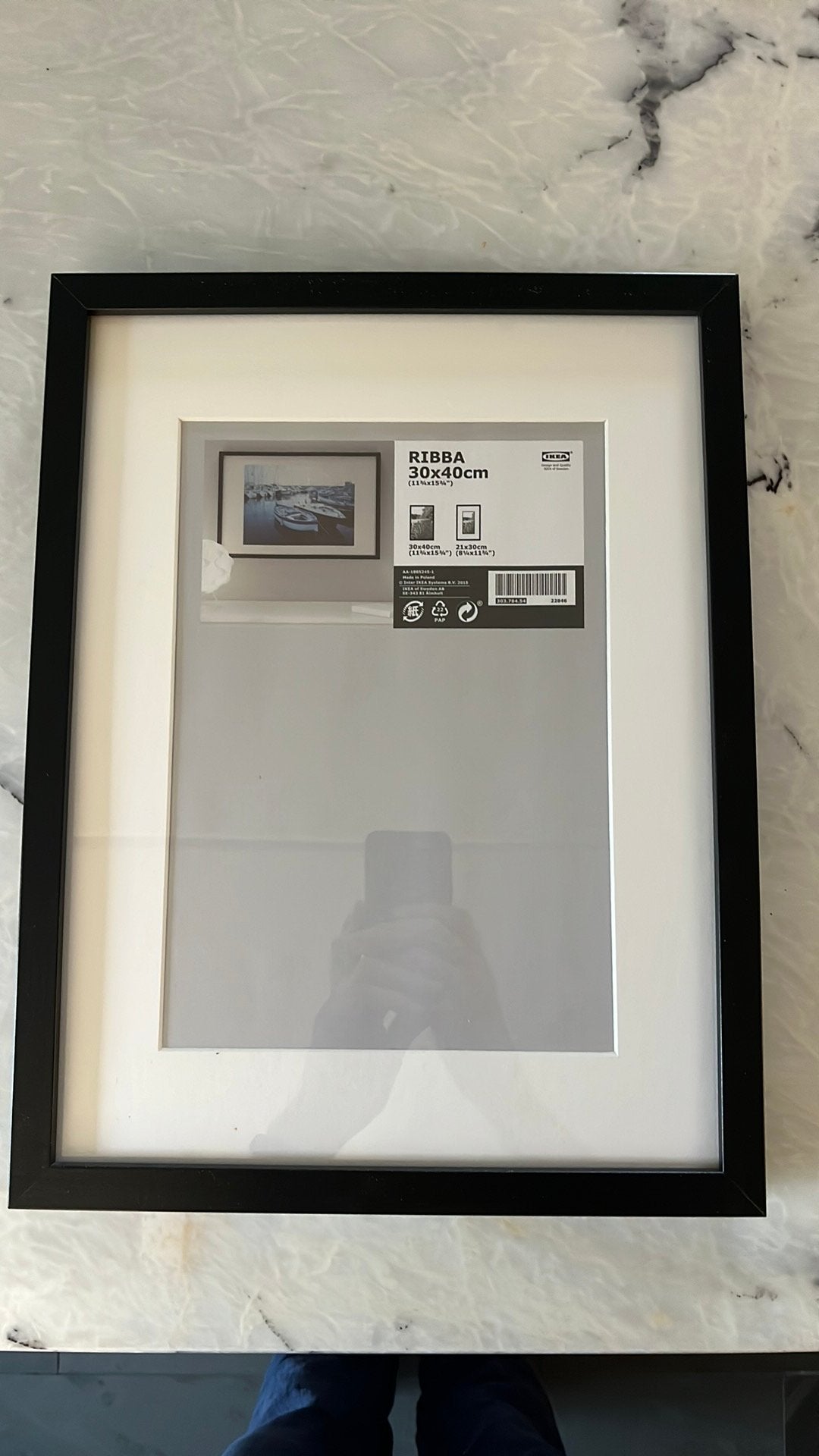 Fotolijst Ribba 30x40cm. Meerdere stuks., Ophalen, Gebruikt