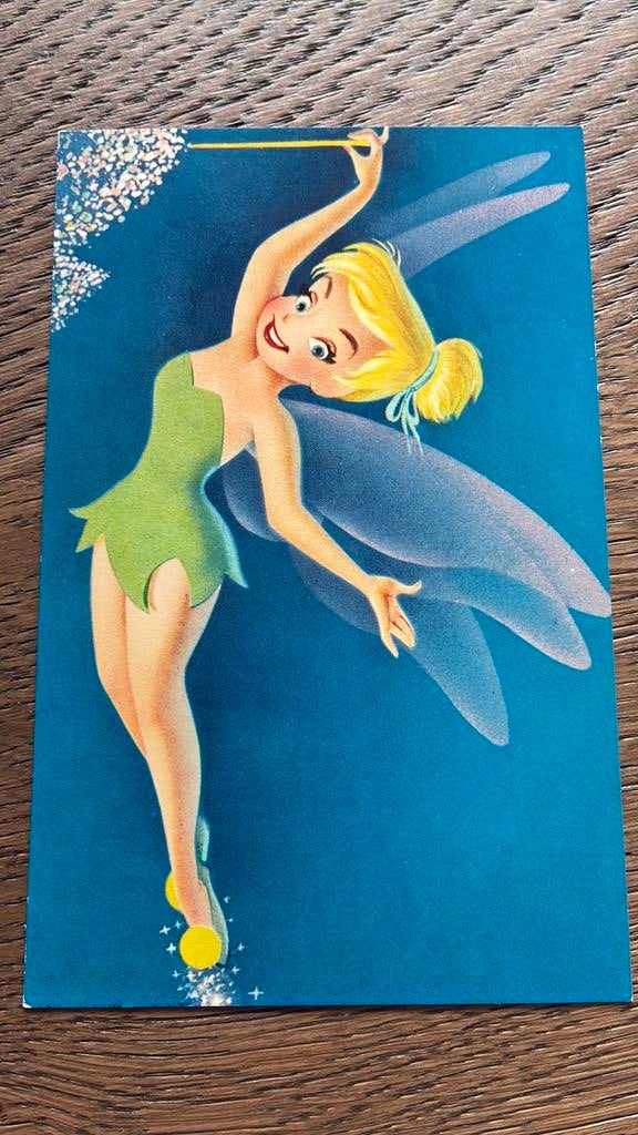 Fee met staf. Tinker Bell. Disneyland., Ophalen of Verzenden, Ongelopen