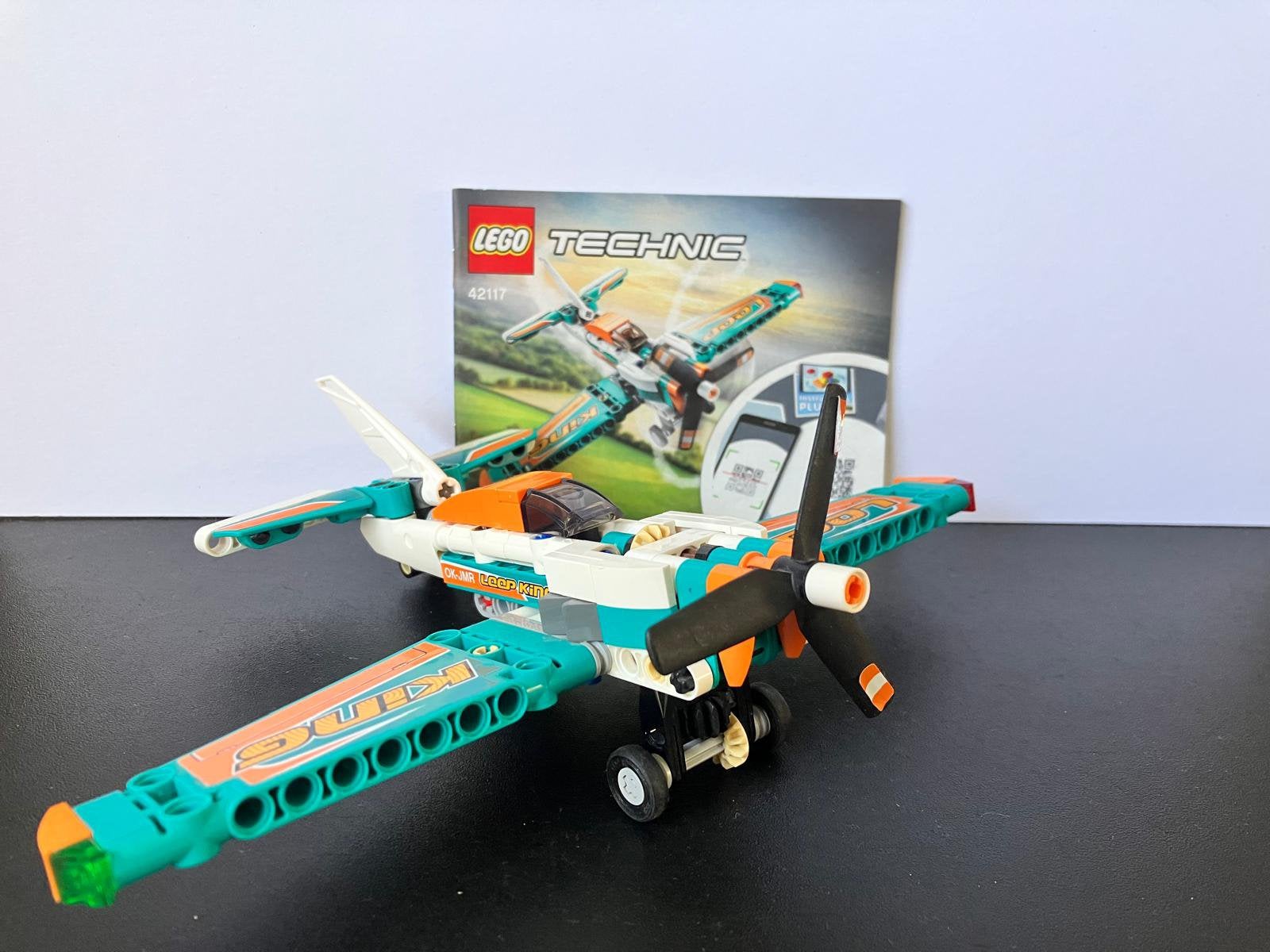 Lego set race vliegtuig 42117, Lego, Inclusief instructies, Ophalen of Verzenden, Zo goed als nieuw