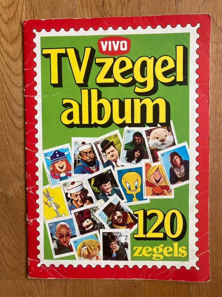 Vivo TV zegelalbum compleet *GELEZEN*, Ophalen of Verzenden, Gelezen, Overige onderwerpen