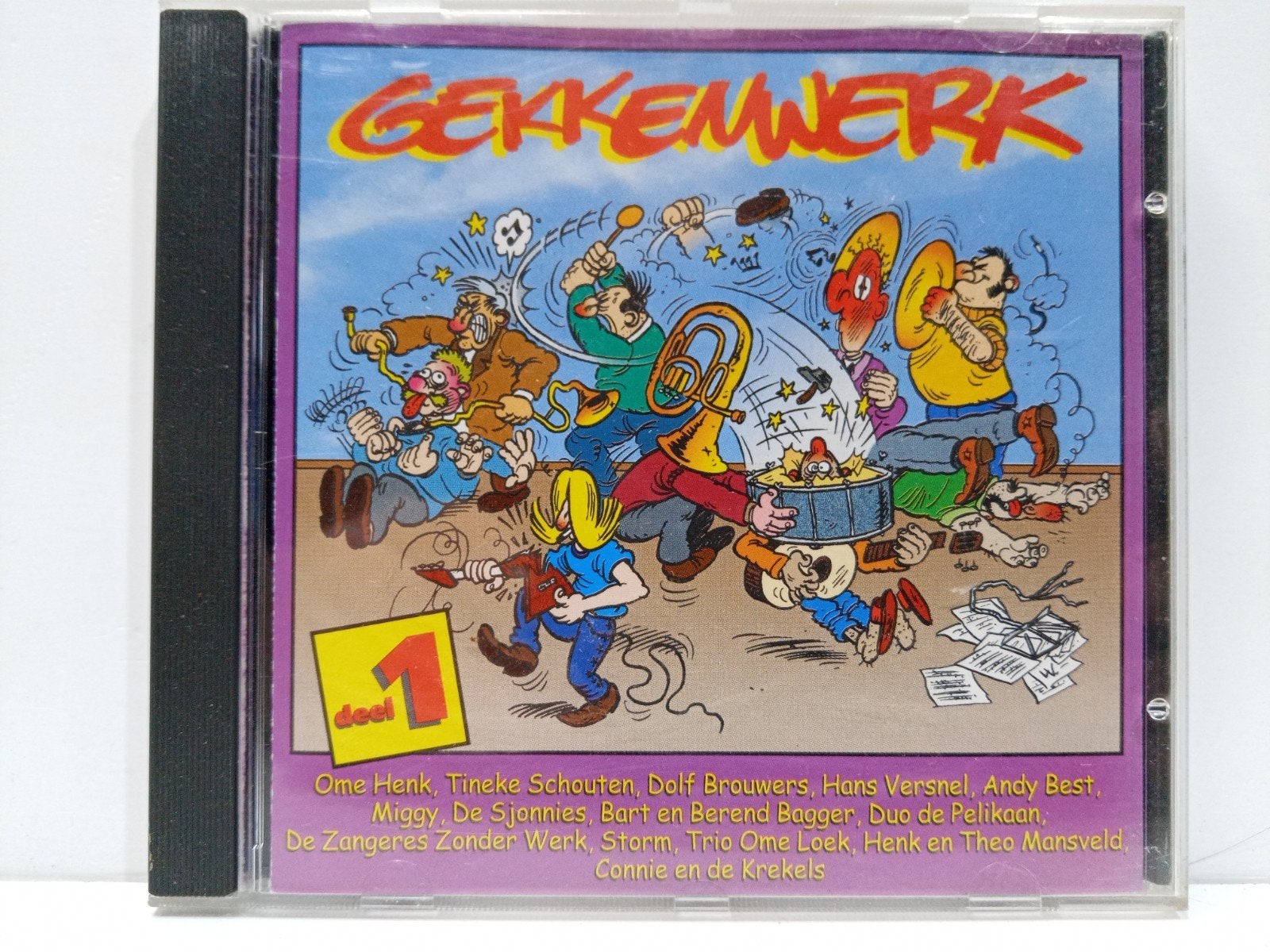 Gekkenwerk Deel 1 CD - Diverse Artiesten, Ophalen of Verzenden, Gebruikt, Humor en Cabaret