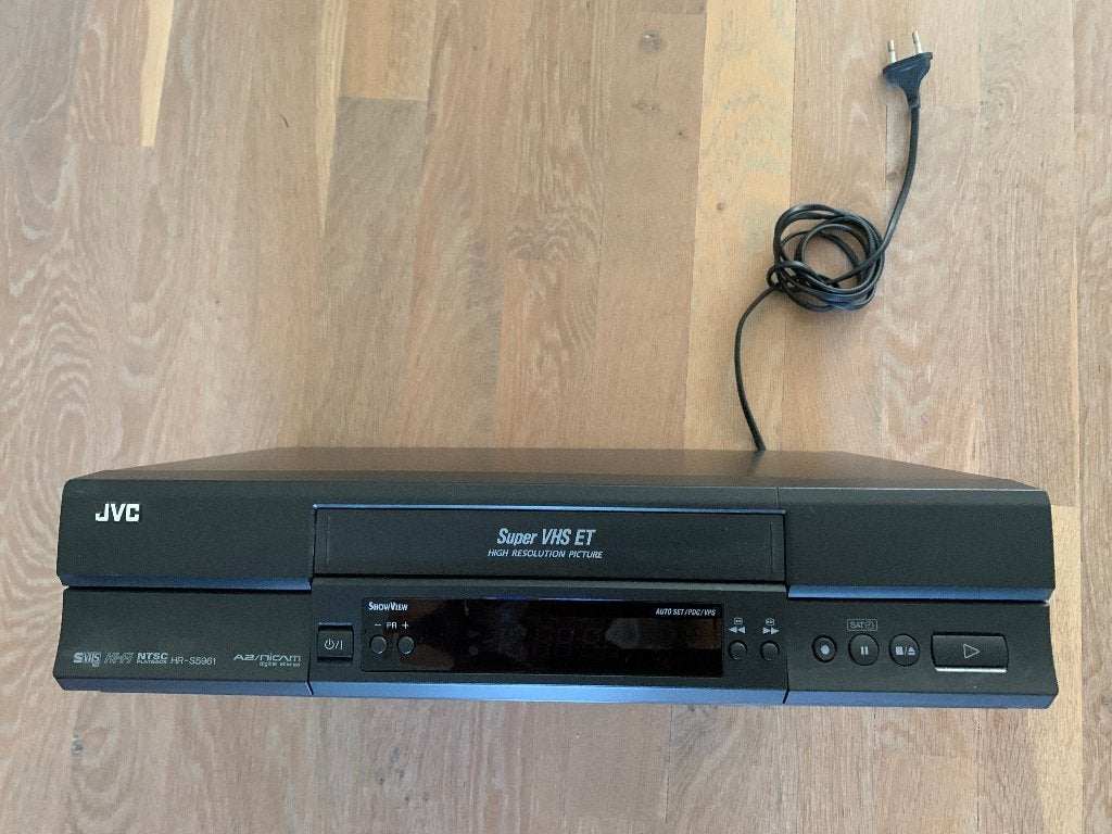 Videorecorder: JVC Super VHS ET / High resolution picture., Ophalen of Verzenden, Gebruikt, VHS-speler of -recorder