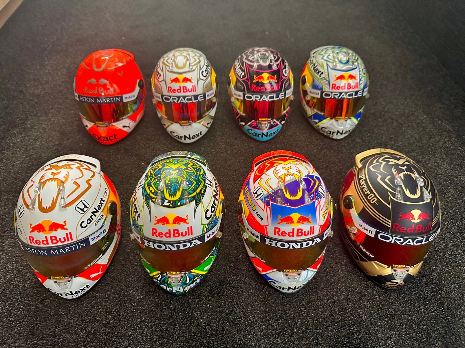 Max Verstappen helmen 1:2, Verzamelen, Ophalen of Verzenden, Nieuw, Formule 1