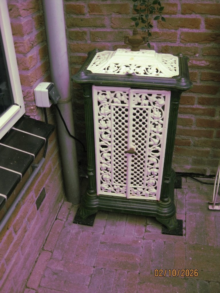 Franse kachel, Ophalen