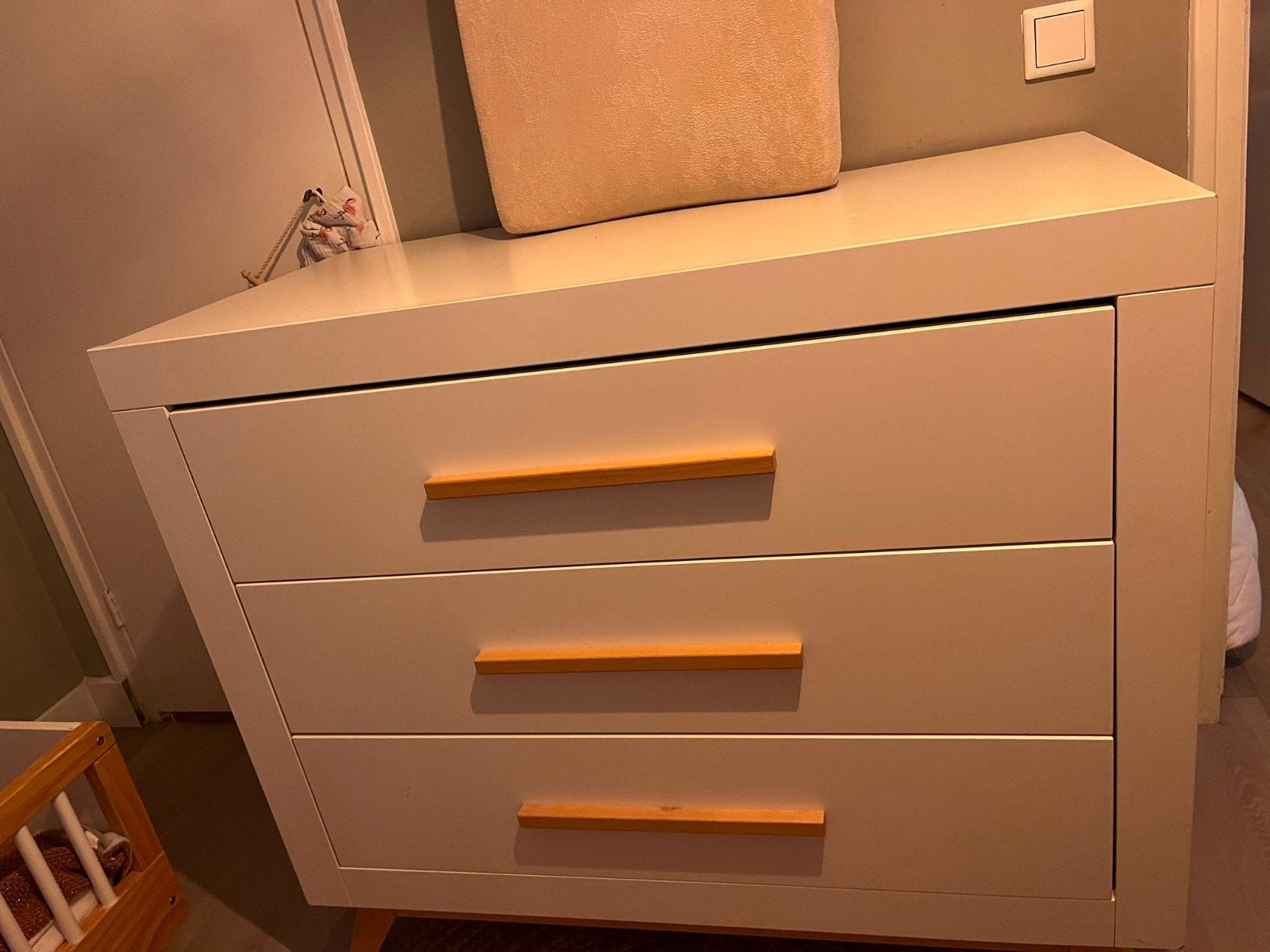 Bopita commode en babybed, Kinderen en Baby's, Ophalen, Zo goed als nieuw, Ledikant