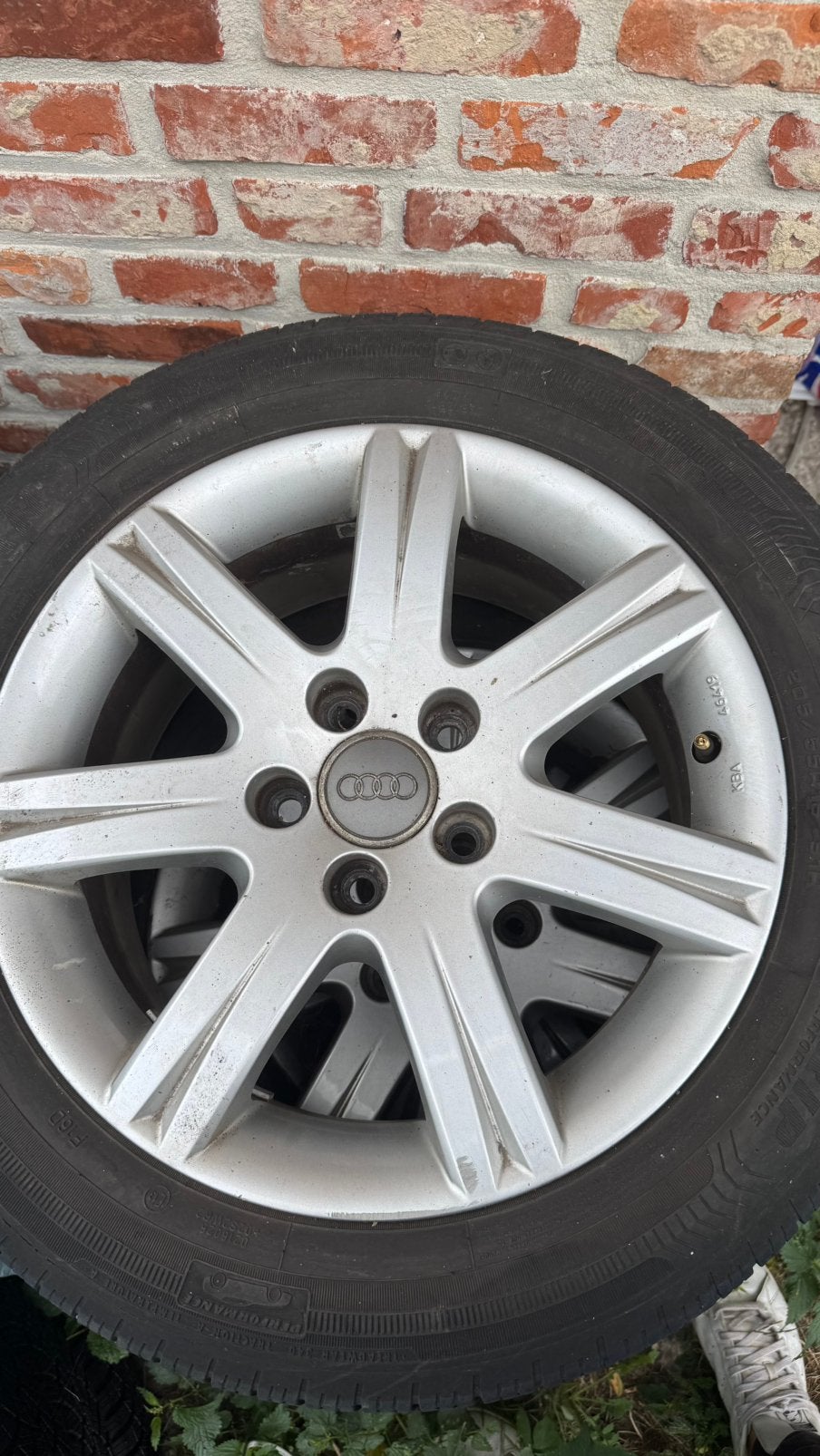 Audi velgen 16 duim met werk aan, Ophalen, Zo goed als nieuw