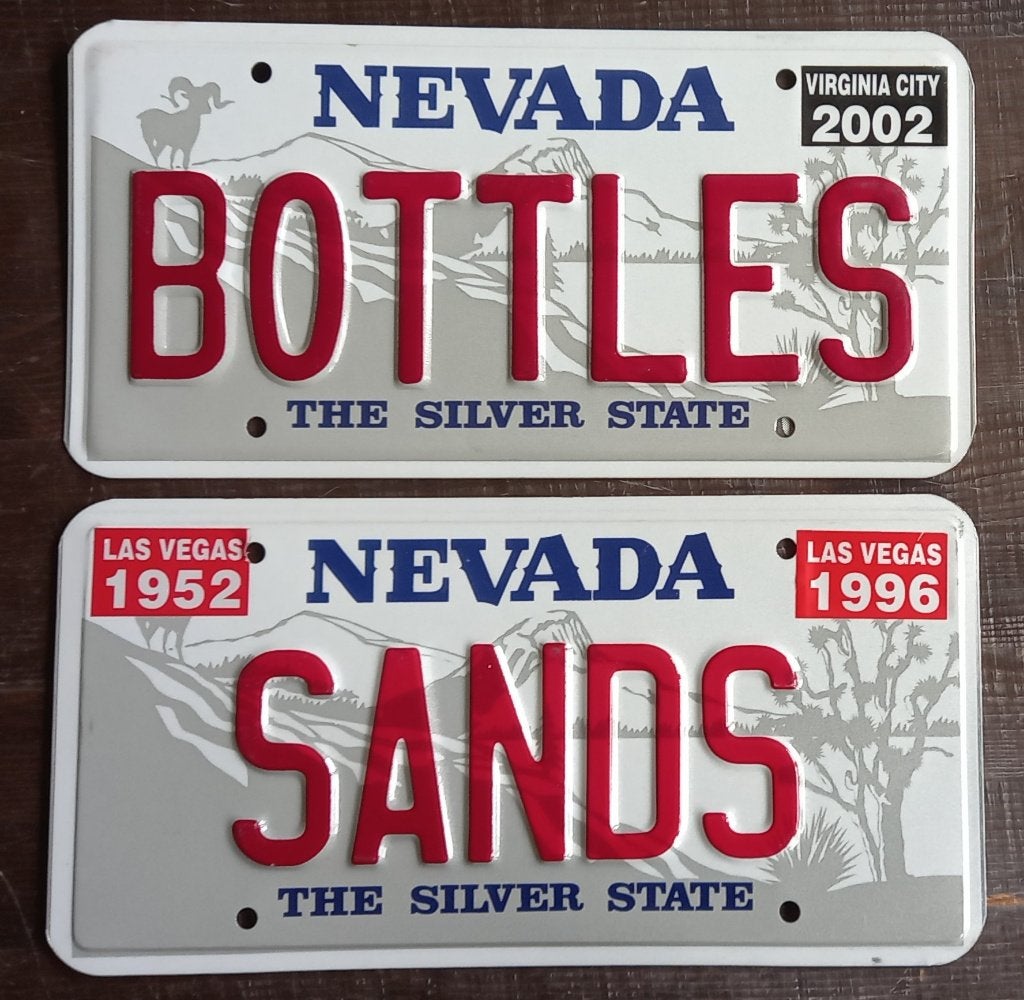 Nummerbord Nevada USA , nummerplaat, Ophalen of Verzenden, Zo goed als nieuw