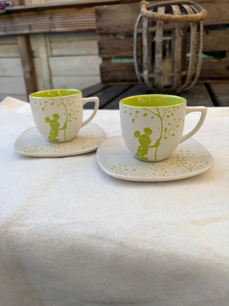 Originele Disneyland Paris Set - Mickey Mouse, Ophalen of Verzenden, Mickey Mouse, Zo goed als nieuw, Servies