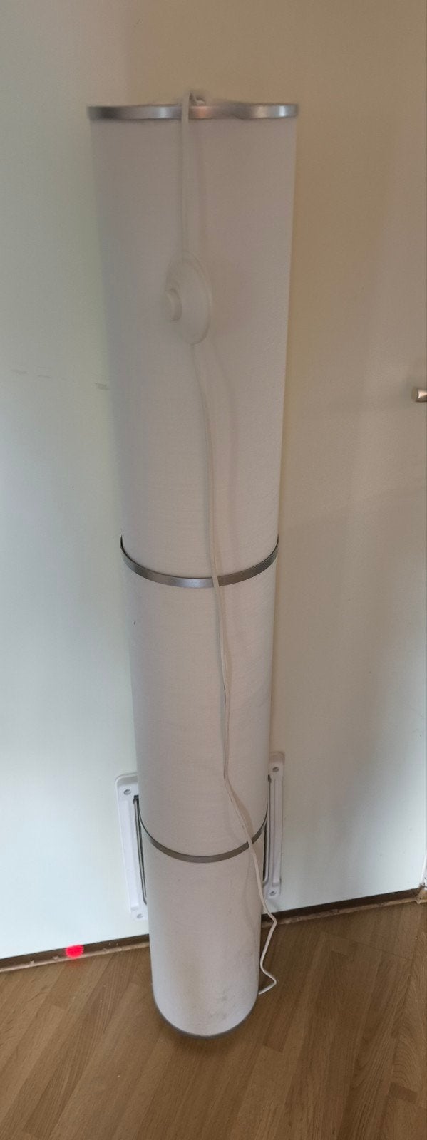Staande IKEA Lamp - Wit, Ophalen, Gebruikt, 100 tot 150 cm, E27 (groot)