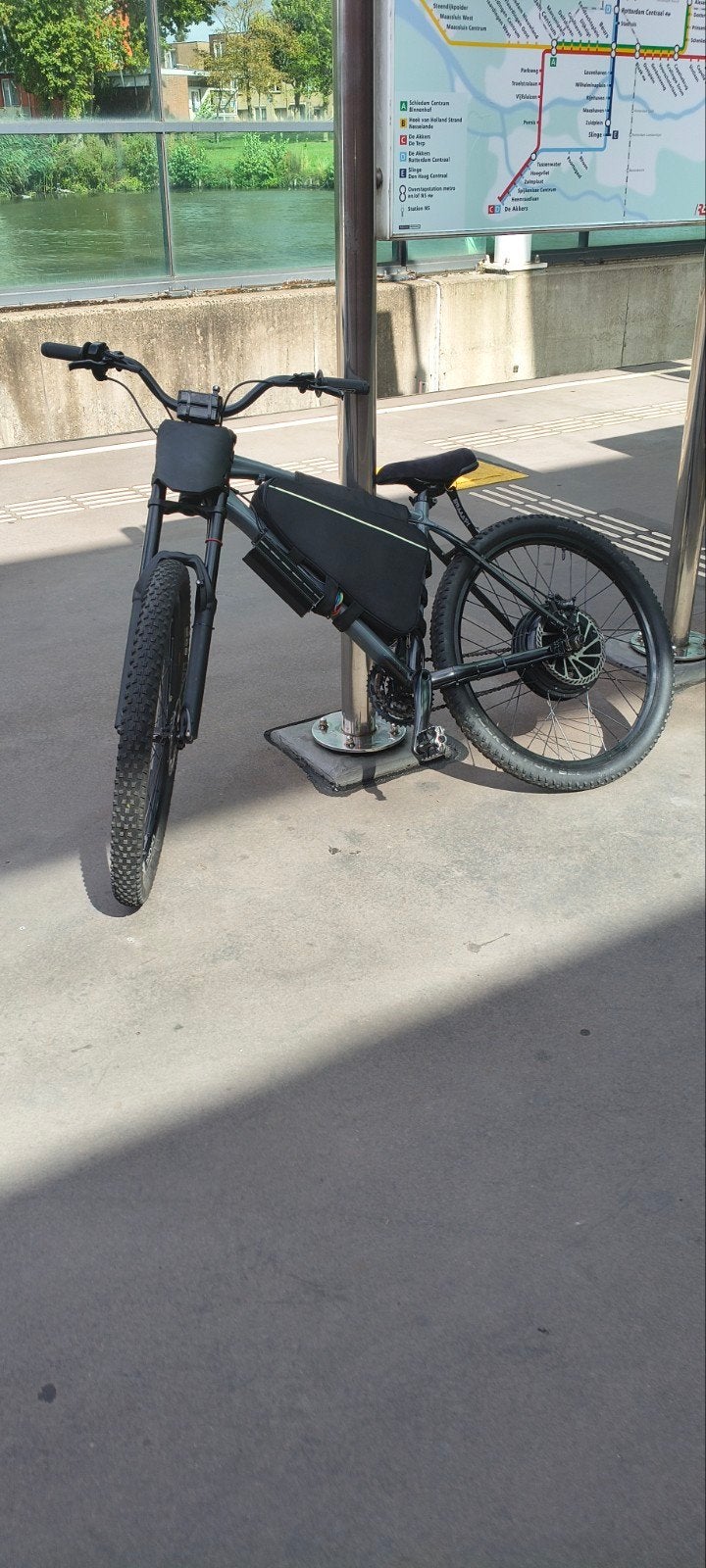 2kw 52v 40ah conversion kit/skinnybike, Zo goed als nieuw, 59 cm of meer, 50 km per accu of meer, Ophalen