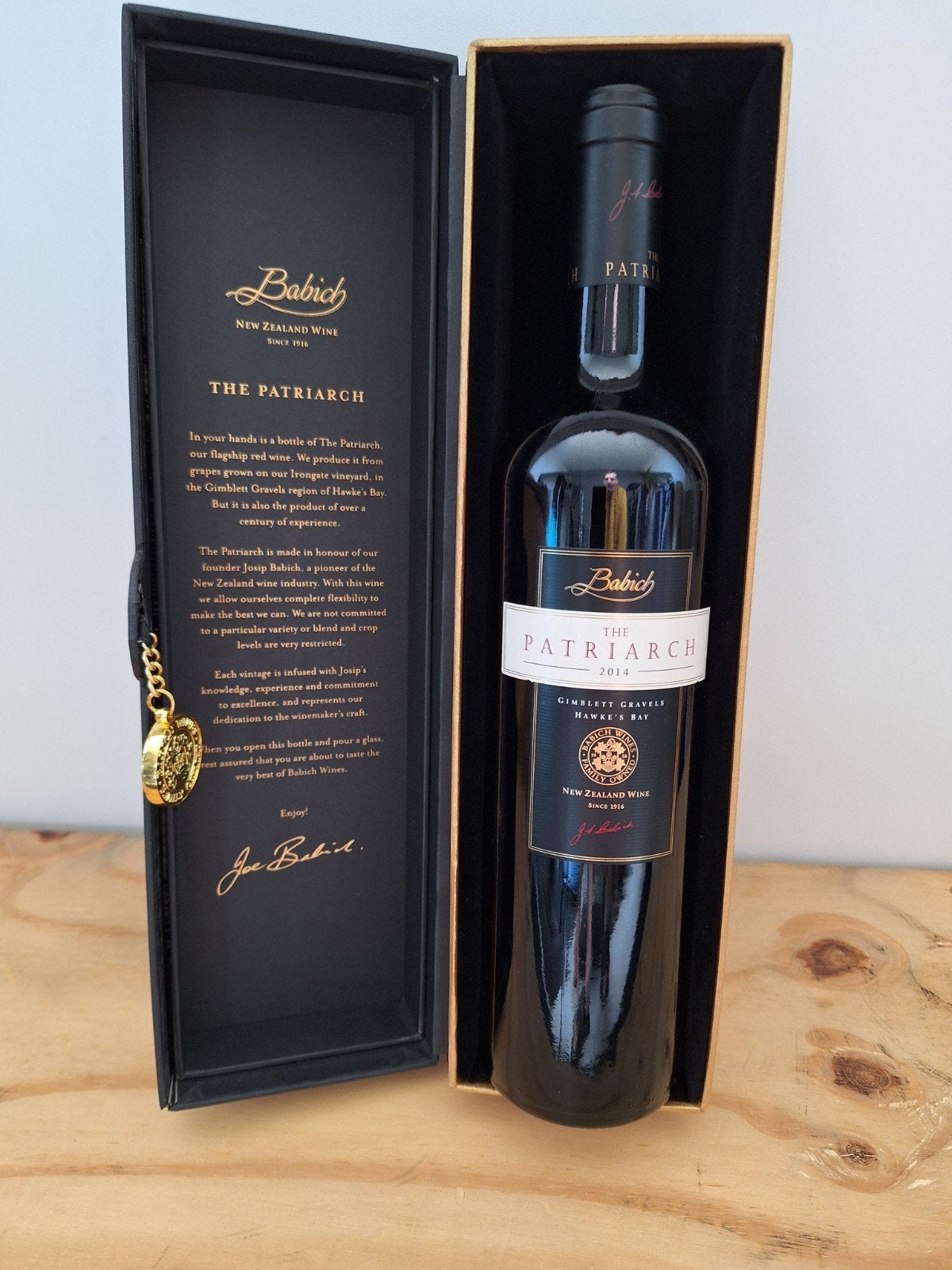 The Patriarch 2014 van Babich Wines uit Nieuw Zeeland, Overige gebieden, Nieuw, Ophalen of Verzenden, Rode wijn