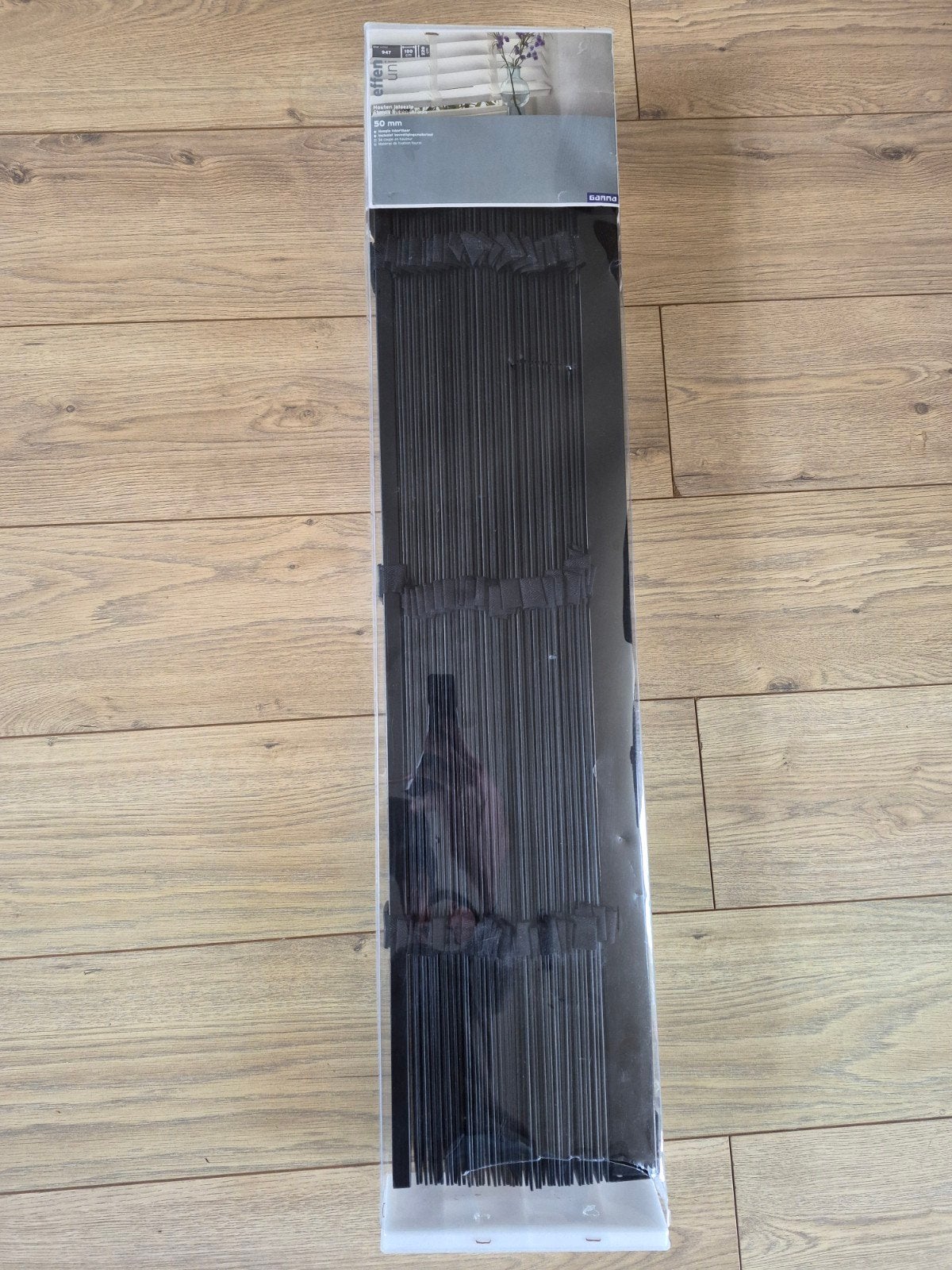 Houten jaloezie 100x220 cm - Nieuw in verpakking, Ophalen, Jaloezie, Overige merken, 220 cm