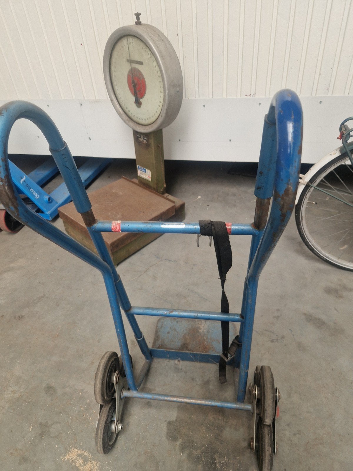 Traploper  steekwagen, 60 tot 80 liter, Ophalen of Verzenden, Gebruikt, Steekwagen