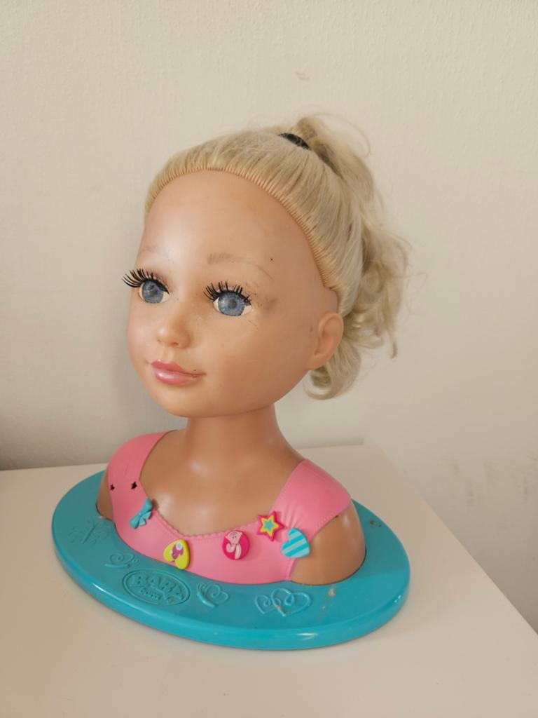 Baby Born Kappershoofd / Stylinghoofd, Ophalen of Verzenden, Gebruikt, Overige typen
