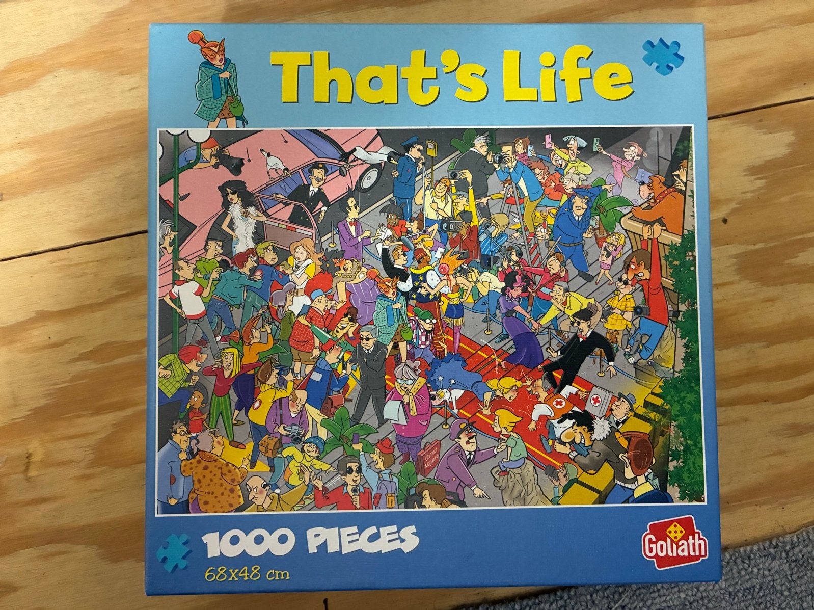 Goliath 'That's Life' Legpuzzel 1000 stukjes, Ophalen, 500 t/m 1500 stukjes, Gebruikt, Legpuzzel