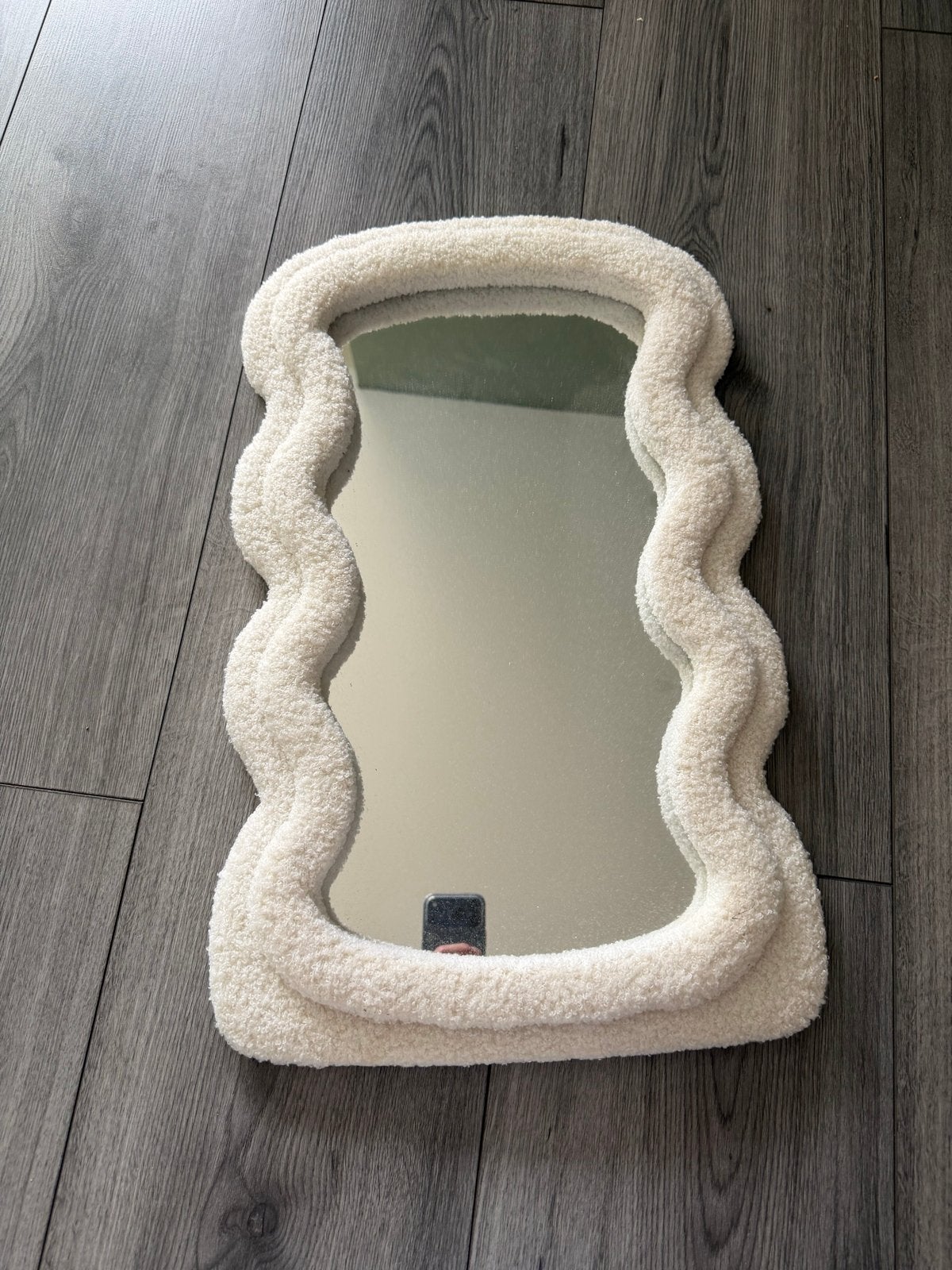 Nieuwe Japandi Stijl Spiegel - Neerzetten of Ophangen, Huis en Inrichting, Woonaccessoires | Spiegels, Ophalen, Minder dan 50 cm