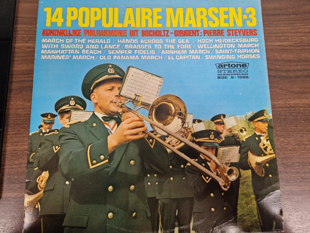 Koninklijke Philharmonie Bocholtz – 14 Populaire Marsen-3, Ophalen of Verzenden, Zo goed als nieuw, 12 inch, LP