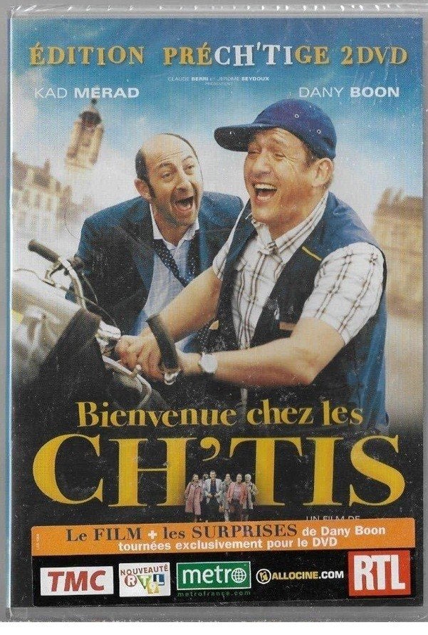 Bienvenue Chez Les Ch'tis (in plastic), Alle leeftijden, Ophalen of Verzenden, Nieuw in verpakking, Romantische komedie