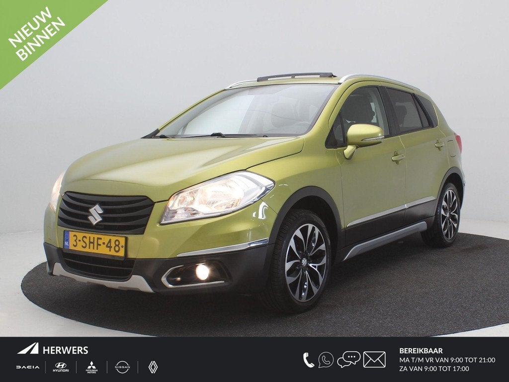 Suzuki SX4 S-Cross 1.6 Exclusive / Trekhaak / 1200KG Trekgew, Voorwielaandrijving, Stof, Gebruikt, 4 cilinders