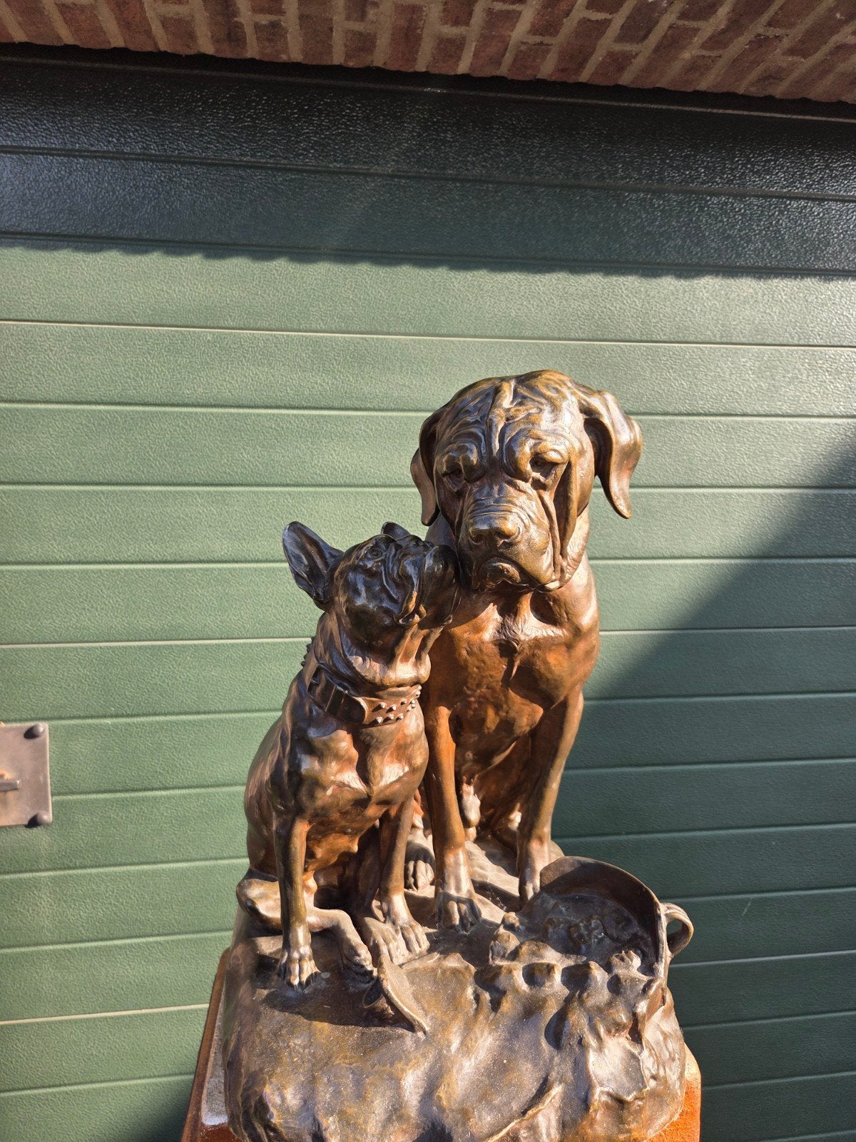 gezocht antieke bronzen of marmeren beelden, Ophalen