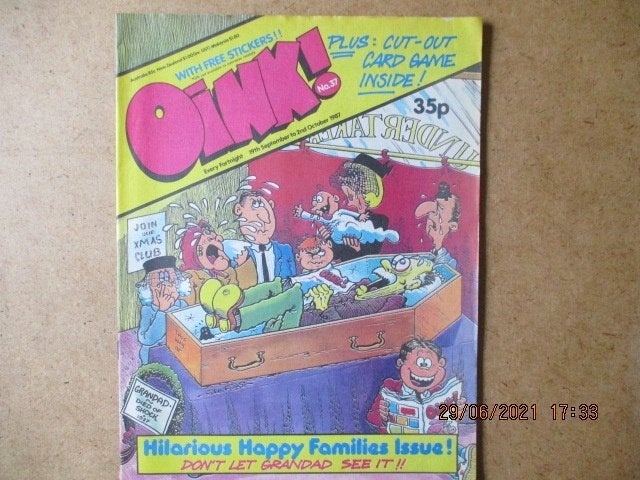 adv4754 oink engels, Eén stripboek, Ophalen, Gelezen
