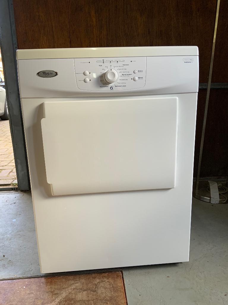 Wasdroger Whirlpool Indiana A, Witgoed en Apparatuur, Ophalen, 6 tot 8 kg, Gebruikt, Luchtafvoer