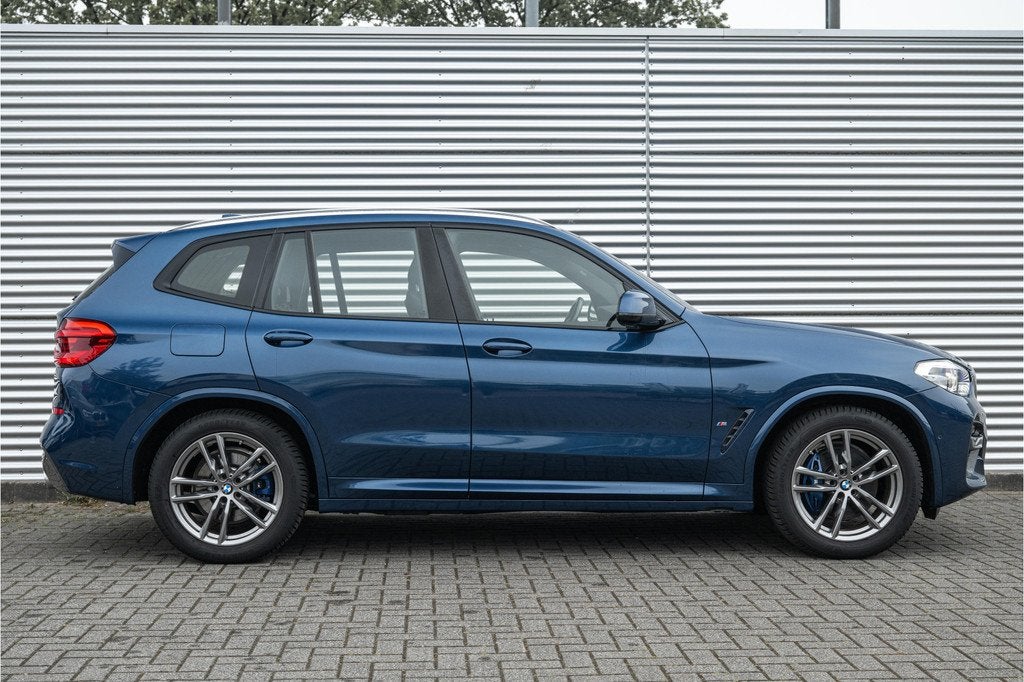 BMW X3 xDrive30e M Sport Automaat / Trekhaak / Sportstoelen, Auto's, BMW, 1998 cc, Gebruikt, 4 cilinders, Blauw