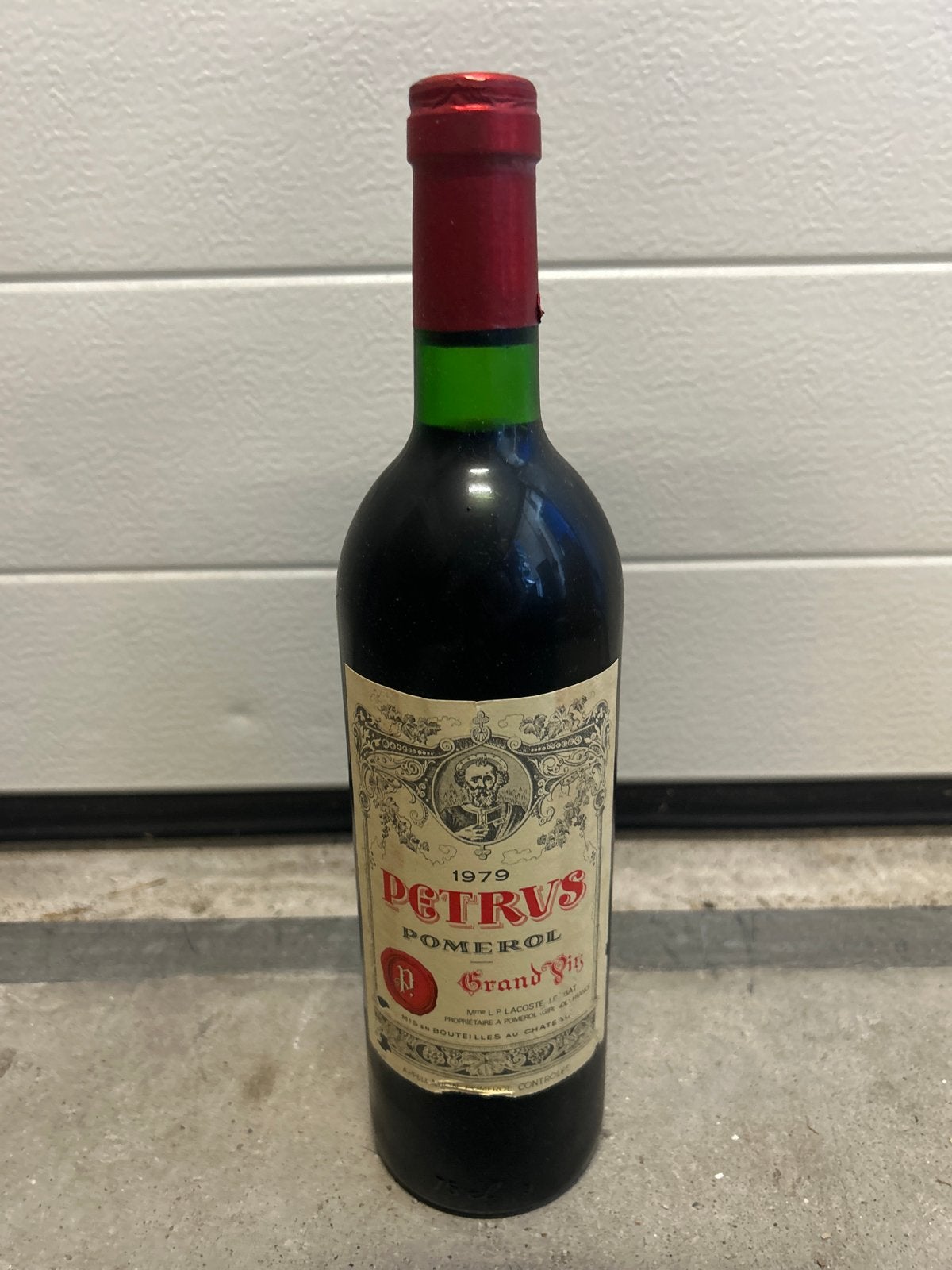 Petrus Pomerol 1979 - Exclusieve Rode Wijn te Koop, Verzamelen, Wijnen, Ophalen, Gebruikt, Frankrijk, Rode wijn