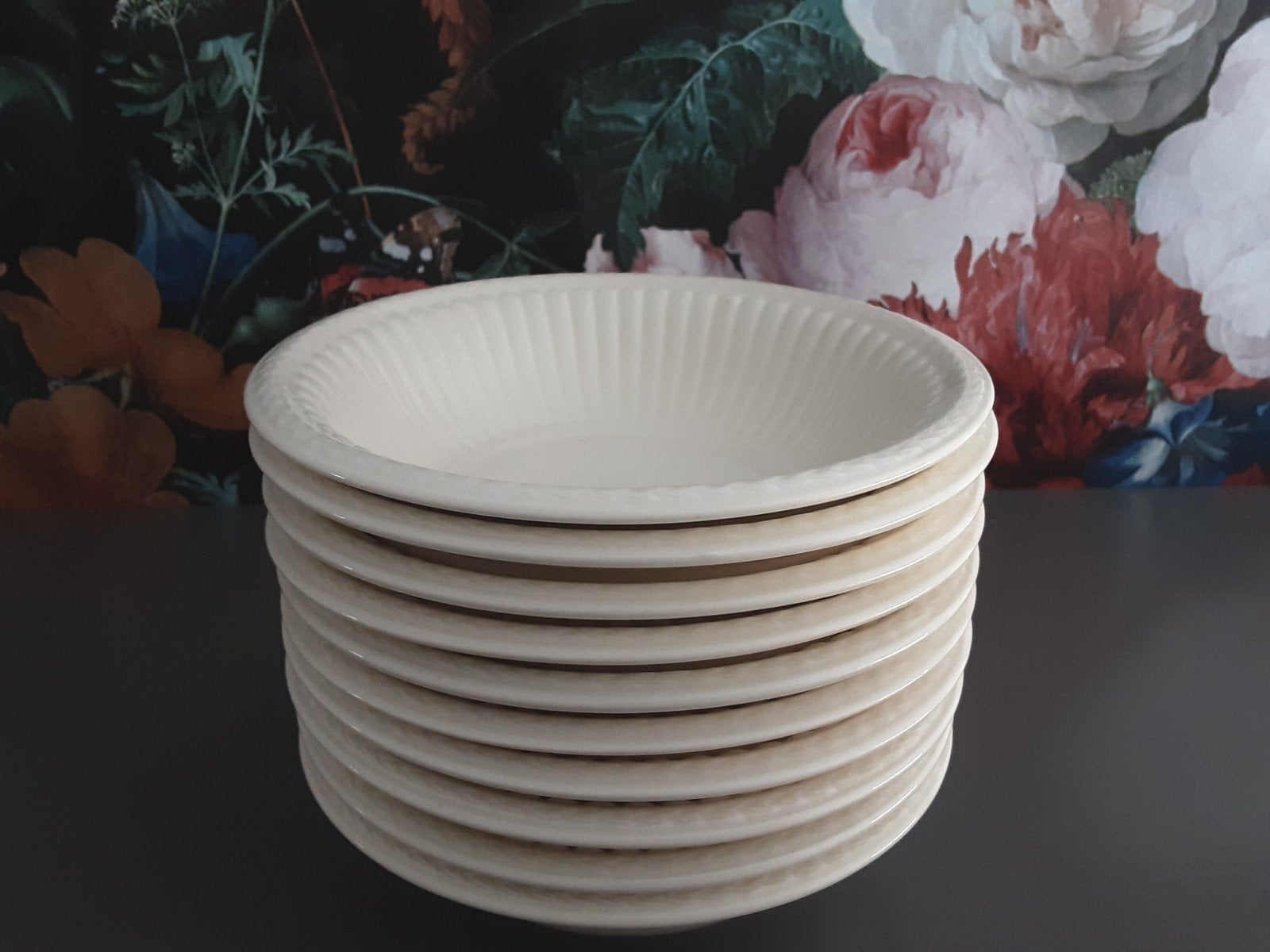 Wedgwood Edme papschaaltjes 16cm - Nieuwstaat, Huis en Inrichting, Keuken | Servies, Ophalen, Zo goed als nieuw, Aardewerk