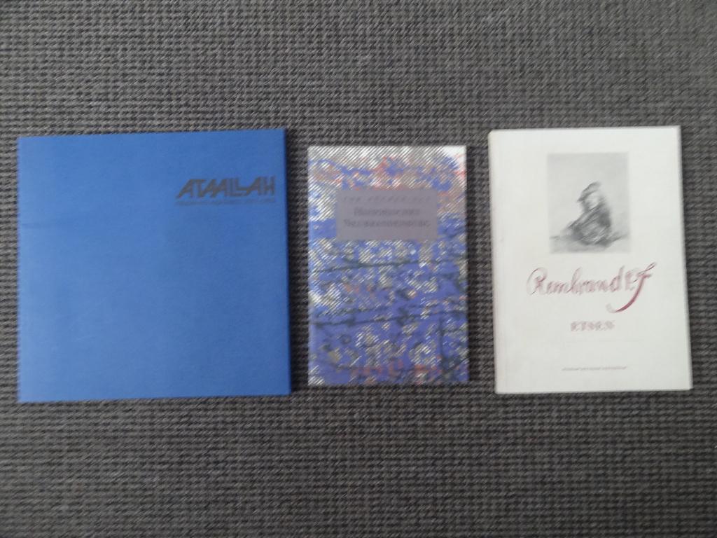 3 boeken over grafiek, Rembrandt, Romain Ataallah, Boeken, Kunst en Cultuur | Beeldend, Gelezen, Grafische vormgeving, Verzenden