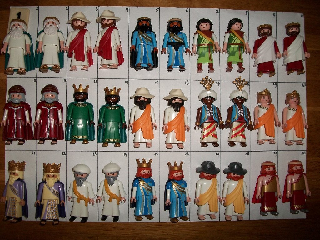 Koningen, herders, Jozef, Maria, Wijzen, Jezus, Rechters, Ophalen of Verzenden, Nieuw, Complete set, Figuren