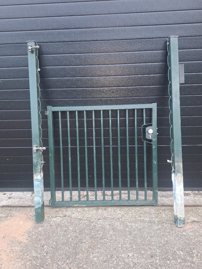 Looppoort ,draaipoort, inrijpoort, Dubbele poort, Gebruikt, 100 tot 150 cm, Ophalen of Verzenden, Draaipoort