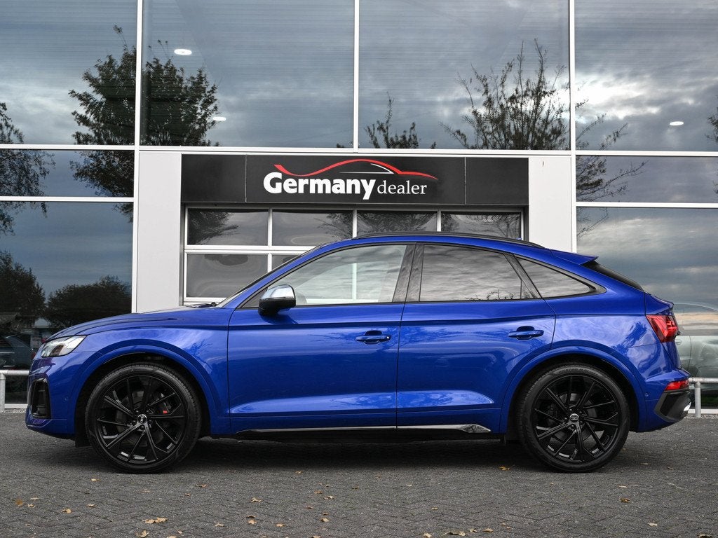 Audi SQ5 SPORTBACK 3.0TDI 342 pk Quattro Ultra Blauw Luchtve, Auto's, Audi, Automaat, Gebruikt, Zwart, Met garantie (alle)